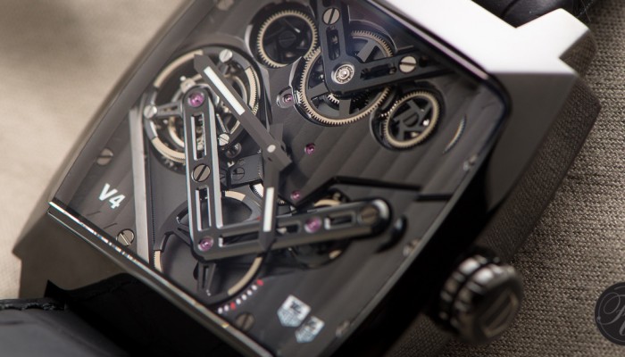 The Belt Driven TAG Heuer Monaco V4 Tourbillon